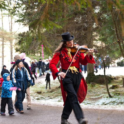 Kielder Winter Wonderland – Sand and Castle : Sand and Castle